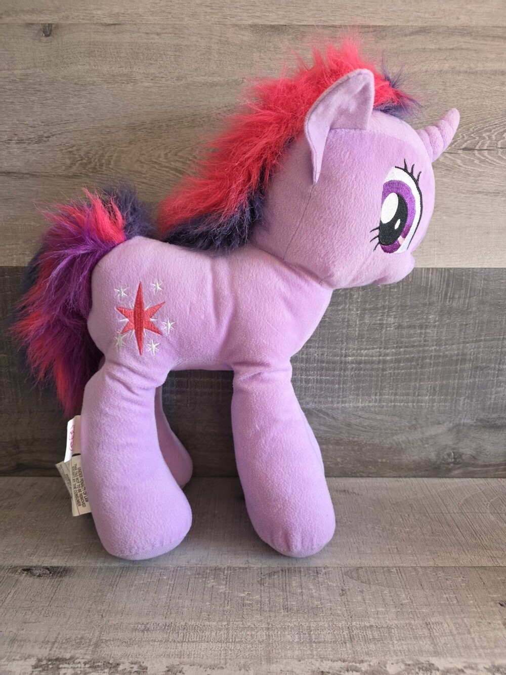 My Little Pony Unicorn Twilight Sparkles Plush Stuffed Animal MLP 18" Purple g55